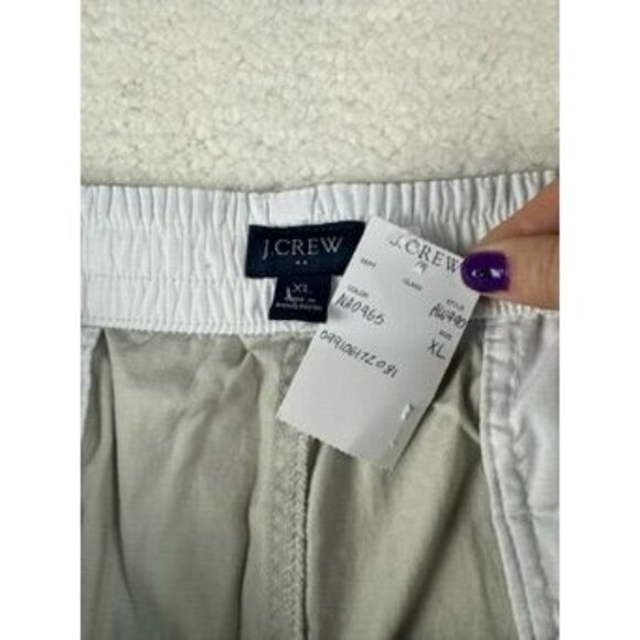 J.Crew Mens XL Gray Drawstring Elastic Waist Shorts - Picture 4 of 12